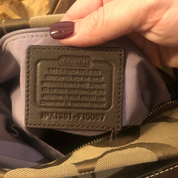 Coach crossbody shoulder convertible bag - Picture 5 of 8